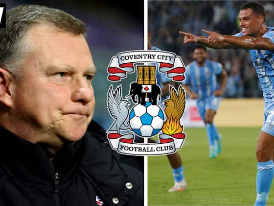 Article image:Coventry City: Mark Robins reacts to new Joel Latibeaudiere transfer news