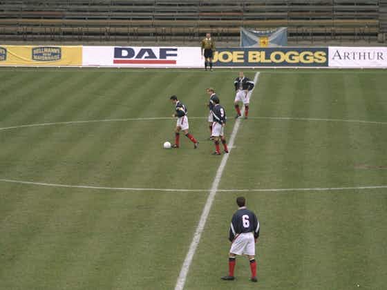 Article image:Shortest game in football history? Scotland vs Estonia lasted three seconds in 1996