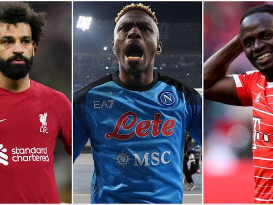 Article image:Osimhen, Salah, Mane: Who is Africa's most valuable footballer?