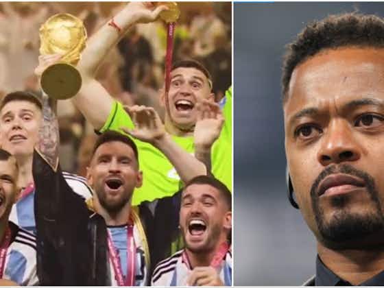 Article image:Lionel Messi made Patrice Evra cry in car after Argentina won World Cup
