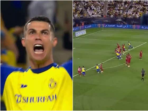 Immagine dell'articolo:Cristiano Ronaldo scores insane free-kick goal for Al-Nassr