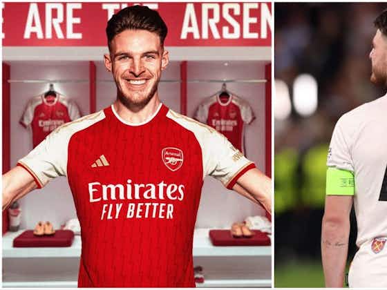 twist botsen Vergissing Arsenal will have to break club rule to give Declan Rice '41' shirt |  OneFootball