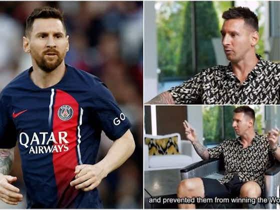 Article image:Lionel Messi slams PSG, speaks about Mbappe and the 2026 World Cup in honest interview
