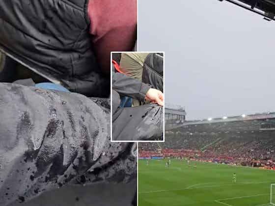 Article image:Video from Man Utd 0-1 Palace shows how badly Old Trafford roof needs fixing