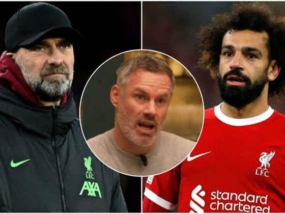 Article image:Jamie Carragher claims Jurgen Klopp didn't want to sign Mohamed Salah for Liverpool