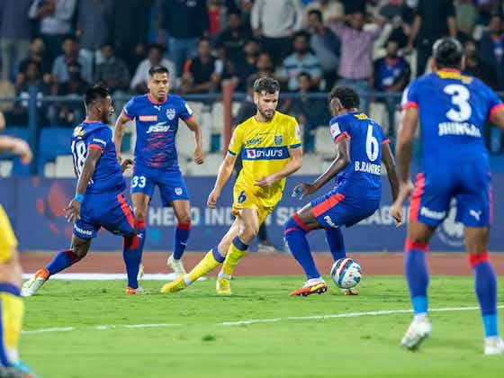 Article image:Bengaluru FC 1-0 Kerala Blasters FC [a.e.t]: Chhetri puts Blues ahead with quick free-kick before Tuskers forfeit ISL 2022-23 knockout tie in protest