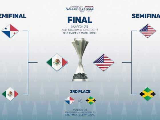 Article image:United States to face Mexico in the Concacaf Nations League Final on March 24 in Dallas