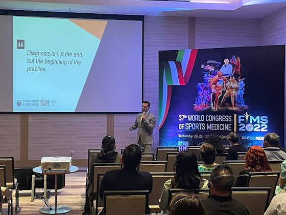 Article image:Chivas contributes experience and knowledge at the World Congress of Sports Medicine