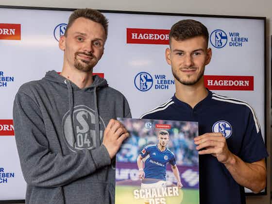Artikelbild:Tom Krauß als „Schalker des Monats September“ ausgezeichnet