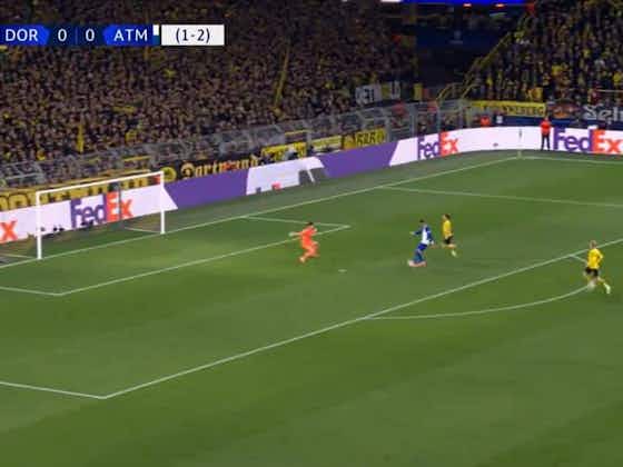 Imagen del artículo:(VIDEO) El tremendo fallo de Álvaro Morata frente al Borussia Dortmund