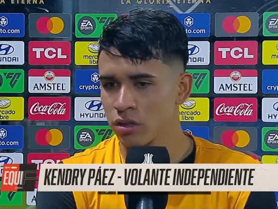 Article image:(VIDEO) Kendry Páez: «No sé qué nos pasó, faltó actitud»
