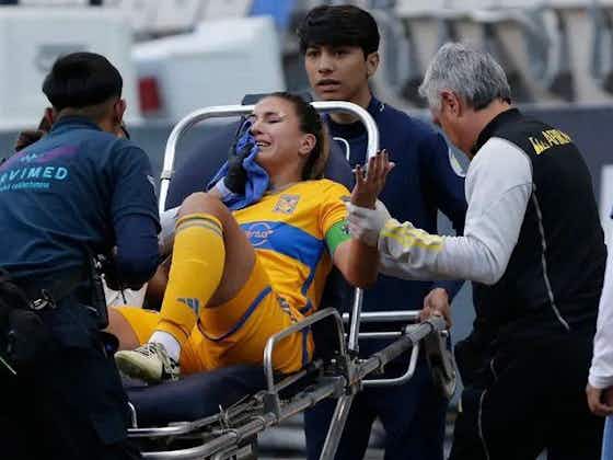 Imagen del artículo:Operarán a Nayeli Rangel tras brutal choque de cabezas