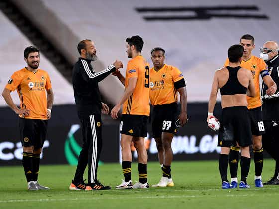 Article image:Patricio Gets 8.5, Jimenez With 7.5 | Wolves Players Rated In Victory Vs Olympiacos