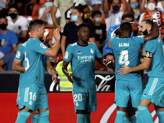 Article image:Benzema And Vinicius Jr. Get 8 | Real Madrid Players Rated In Hard-Fought Win Vs Valencia