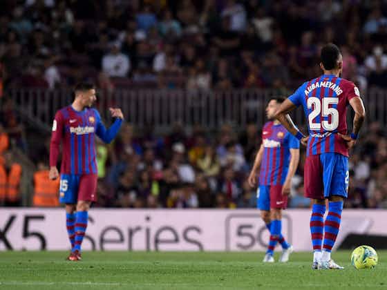 Article image:Dani Alves Gets 7, Traore With 5 | Barcelona Players Rated In Lackluster Loss Vs Villarreal