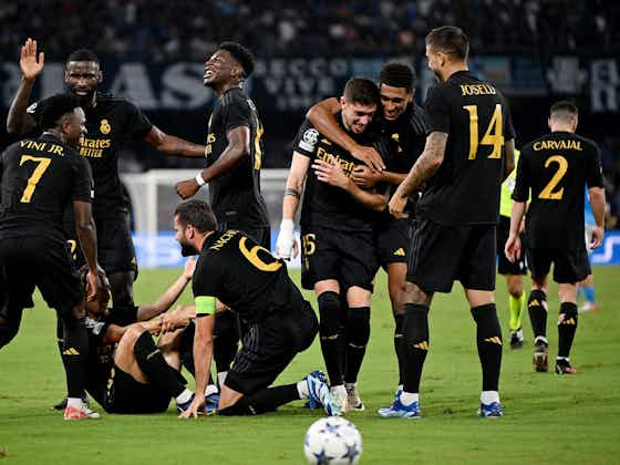 Article image:Bellingham Gets 9, Vinicius Jr. With 8 | Real Madrid Players Rated In Impressive Win Vs Napoli