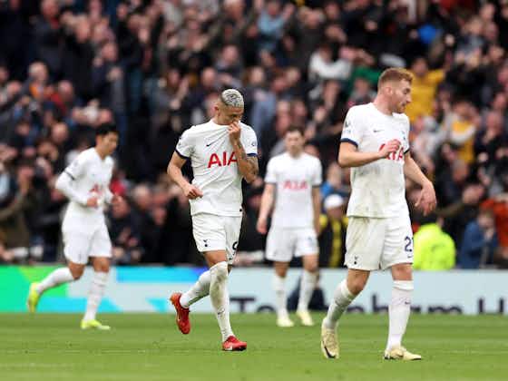 Article image:Kulusevski Gets 8, Maddison With 7 | Tottenham Hotspur Players Rated In Tough Loss Vs Wolves