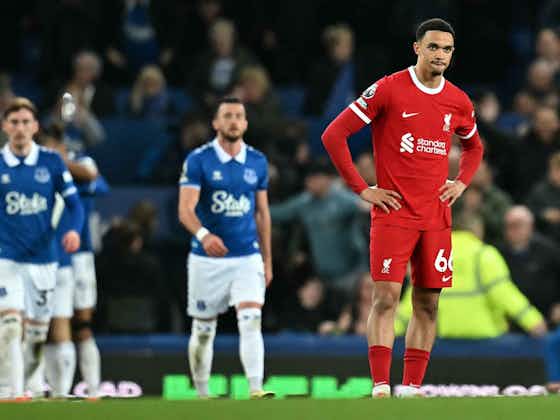 Article image:Trent Gets 5, Diaz With 7 | Liverpool Players Rated In Disappointing Loss Vs Everton