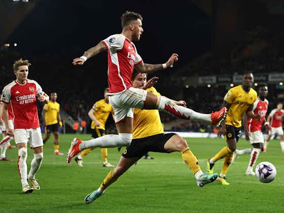 Article image:Rice And Havertz Get 8 | Arsenal Players Rated In Hard-Fought Win Vs Wolves