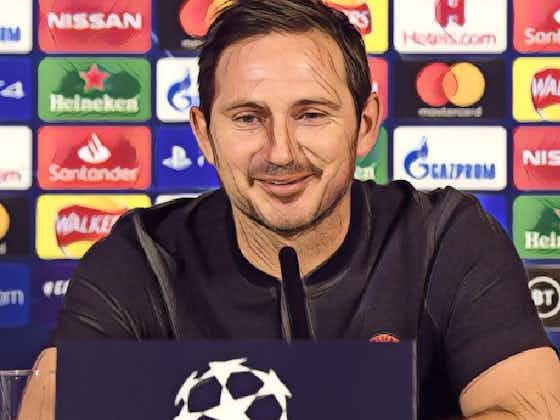 Article image:Lampard calls on Chelsea stars to ‘make a mark’ in ‘knockout’ Champions League tie with Lille