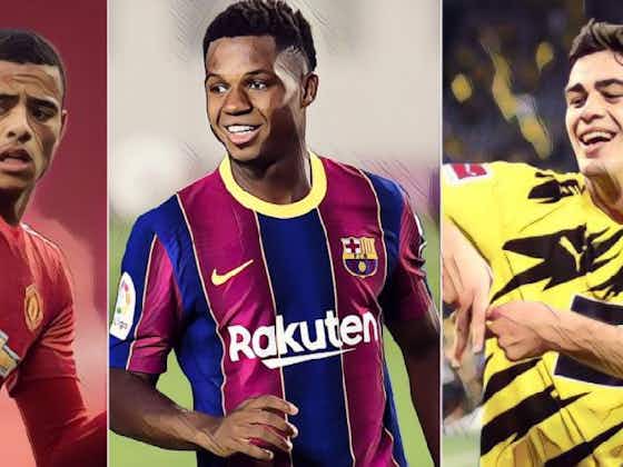 Article image:Six talented teenagers we hope rip it up in the Champions League this season