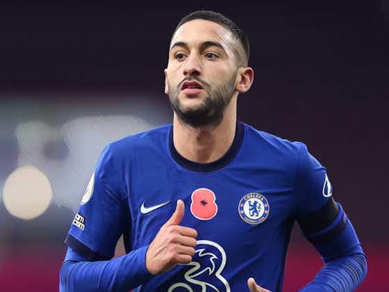 Article image:Lampard hails Ziyech’s ‘great impact’ but refuses to make Eden Hazard comparisons to any of his Chelsea side