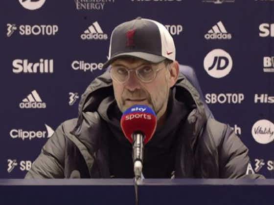 Article image:Klopp insists he understands fans’ anger at ESL and says he’s even more determined not to resign