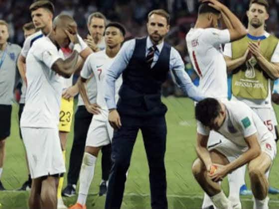 Article image:World Cup 2018: Remembering the England XI that suffered semi-final heartbreak against Croatia