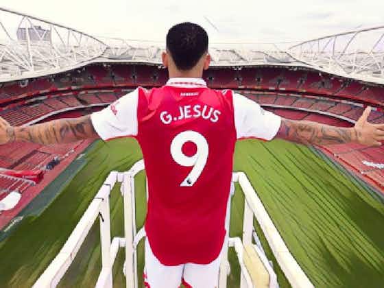 Article image:Arsenal confirm Gabriel Jesus signing