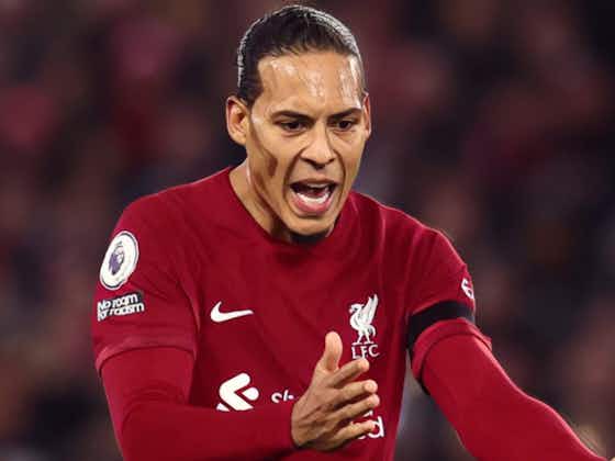 Article image:Van Dijk injury ‘worse than first feared’ for Liverpool