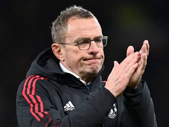 Article image:Ralf Rangnick: Manchester United manager pleased with second half display v Brentford