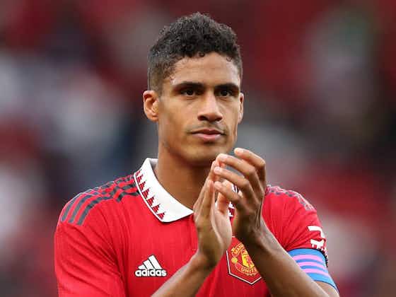 Article image:Raphael Varane is proving to be a leader on the pitch for Manchester United