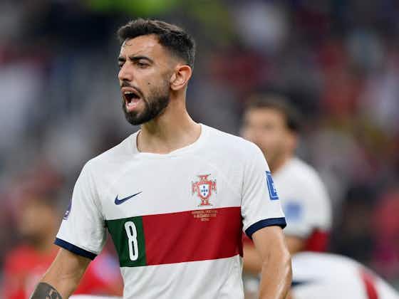 Article image:Bruno Fernandes says he is happy to play anywhere for Erik ten Hag