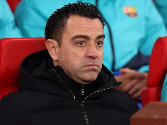 Article image:Manchester United were interested in Xavi to replace Erik ten Hag before U-turn on Barcelona future