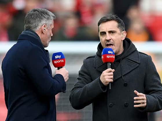 Article image:Gary Neville discusses possible managerial options for Manchester United should they sack Erik ten Hag