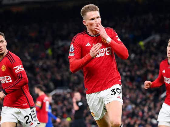 Article image:Scott McTominay hints at key Erik ten Hag change in training that helped secure 2-1 win vs. Chelsea