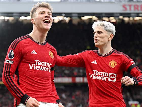 Article image:Erik ten Hag predicts bright future for Manchester United after Rasmus Hojlund and Alejandro Garnacho goals