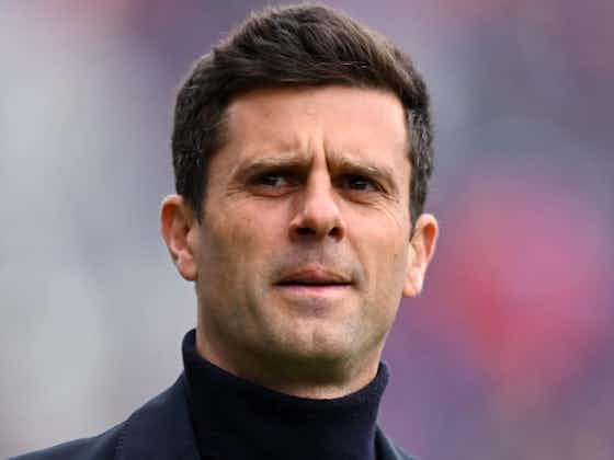 Article image:“I’m not okay with it”: Bologna chief admits being “bothered” by Thiago Motta exit rumours amid Man United links
