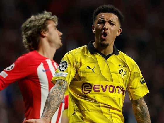 Article image:Jadon Sancho a silver lining for Borussia Dortmund in defeat vs. Atletico Madrid