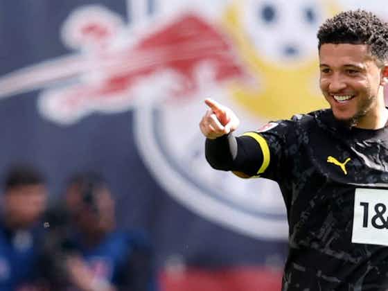 Article image:Jadon Sancho scores stunning goal but can’t save Borussia Dortmund from crushing defeat