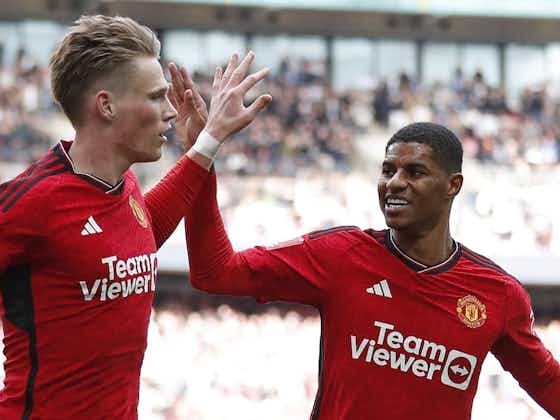 Article image:Worrying double injury update on Marcus Rashford and Scott McTominay emerges after narrow win vs. Coventry City