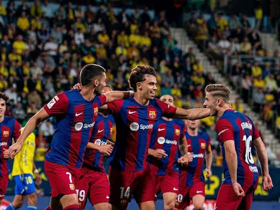 Imagen del artículo:Cádiz CF 0-1 FC Barcelona: «João Félix mantiene al Barça en la lucha por el liderato»