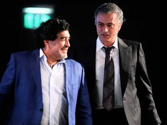 Article image:“Every minute I spent with him” – Mourinho lifts the lid on his special relationship with the great Maradona
