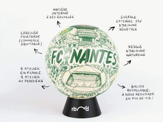 Image de l'article :L’entreprise nantaise Rebond lance le premier ballon de foot recyclable et socio-éco-conçu