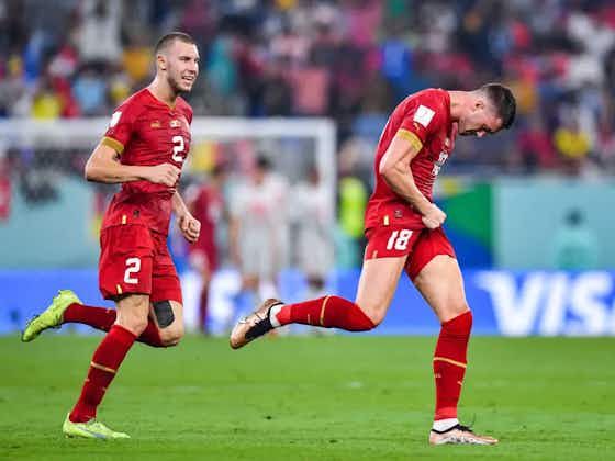 Image de l'article :Futur adversaire du FC Nantes, Dusan Vlahovic (Juventus) marque avec la Serbie et fait taire de tristes rumeurs