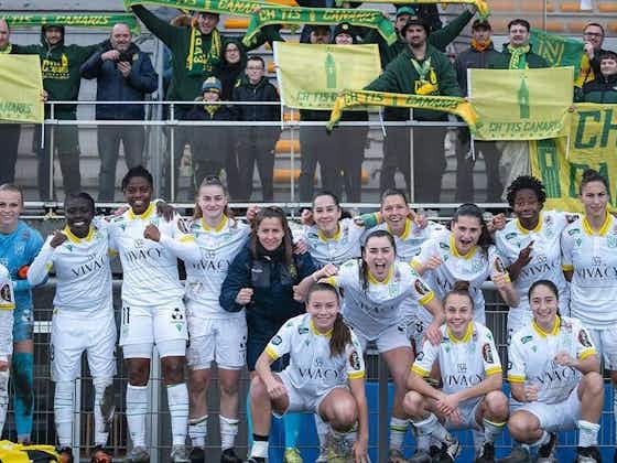 Image de l'article :FC Nantes. Les féminines l’emportent au mental contre Lens