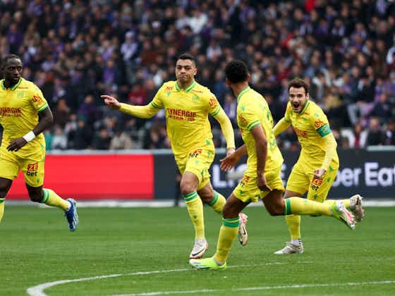 Image de l'article :Mohamed étincelant, Castelletto solide : les notes de la presse après Toulouse FC 1-2 FC Nantes