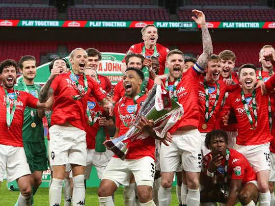 Imagem do artigo:Clube da “Classe de 92” do Manchester United, Salford vence o Portsmouth em Wembley e leva o EFL Trophy
