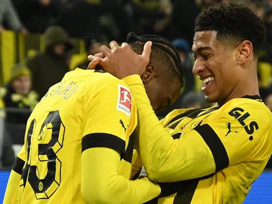 Imagem do artigo:Loucura total: O Augsburg bem que tentou, mas o Dortmund preponderou num insano 4×3 no Signal Iduna Park