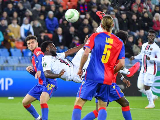 Imagem do artigo:Terem Moffi anotou um dos gols mais sensacionais da temporada no animado Basel 2×2 Nice